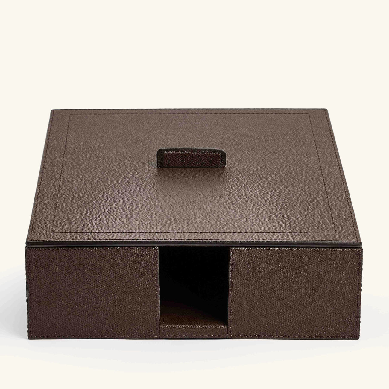 Leopold A4 Paper Tray Brown giobagnara leopold a4 paper tray brown