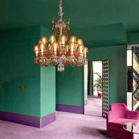 baccarat zenith faunacrystopolis chandelier   limited edition