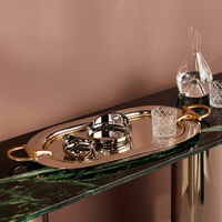 oh de christofle serving bowl large stainless steel