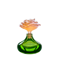Green Rose Romance Perfume Bottle, small
