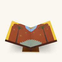 assouline collector classic bookstand camel