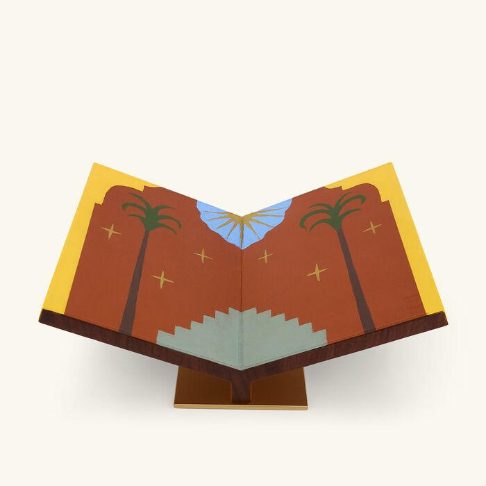 assouline collector classic bookstand camel