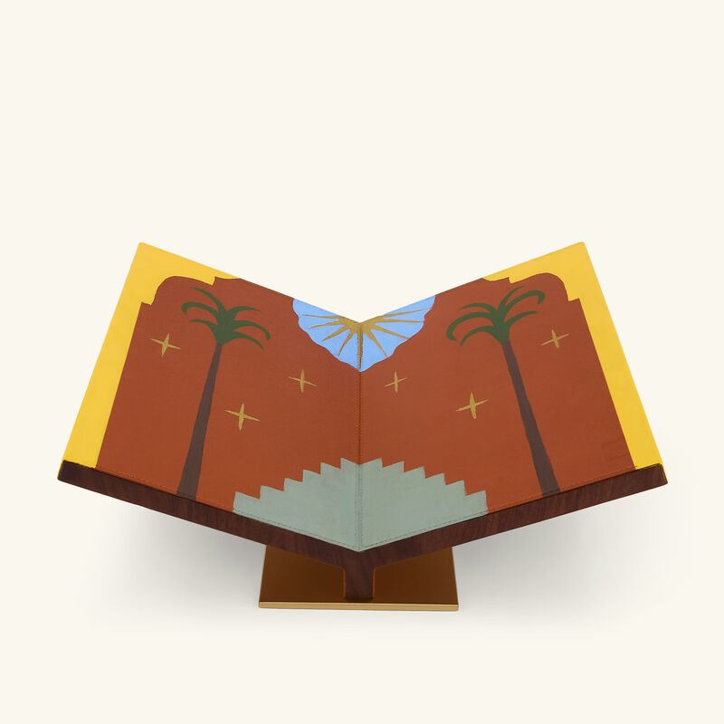 assouline collector classic bookstand camel