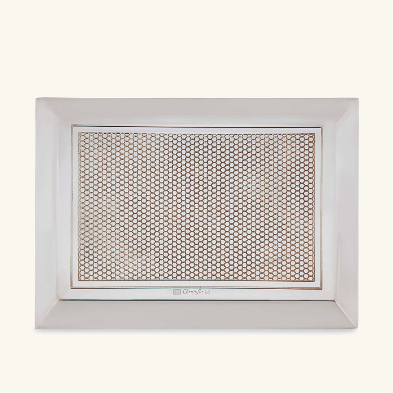 christofle madison 6 business card tray silver plated