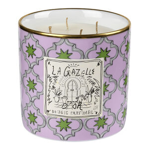Designer Scented Candle La Gazelle D'or - Large, medium