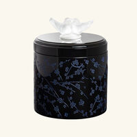 Fleurs De Cerisier Box Large Black lalique fleurs de cerisier box large black