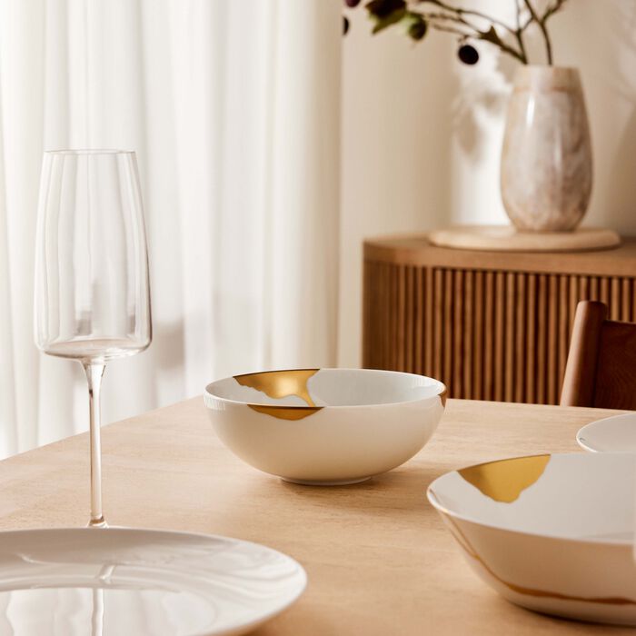 Kintsugi Bowl Gold bernardaud kintsugi bowl gold
