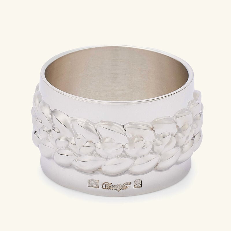 christofle babylone napkin ring silver plated