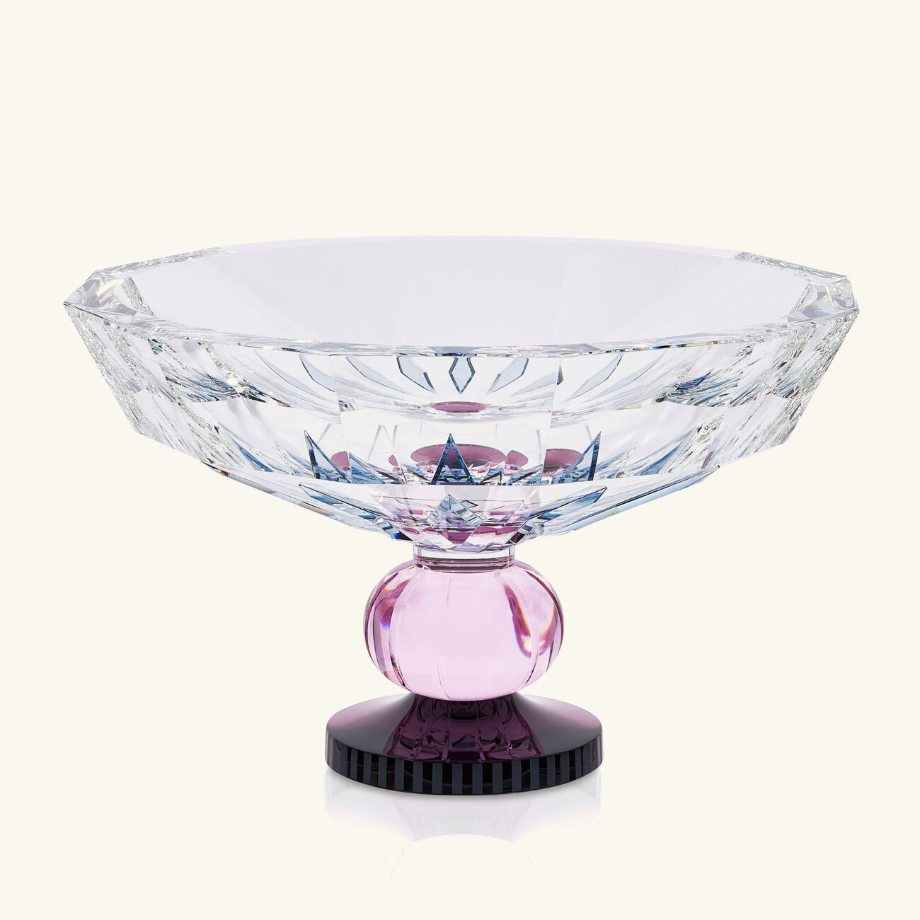 reflections copenhagen harlequin centerpiece clear