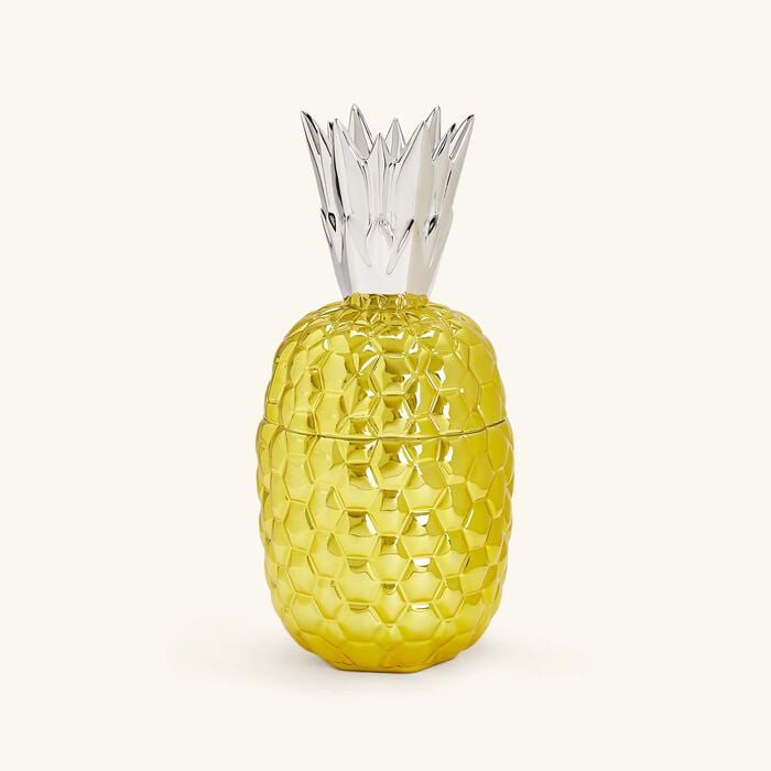 Victoria Pineapple Box Yellow bernardaud victoria pineapple box yellow