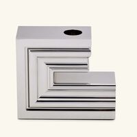 كريستوفل حامل الشموع بيرسبيكتفز الأحادي من الكروم بالحجم الكبير