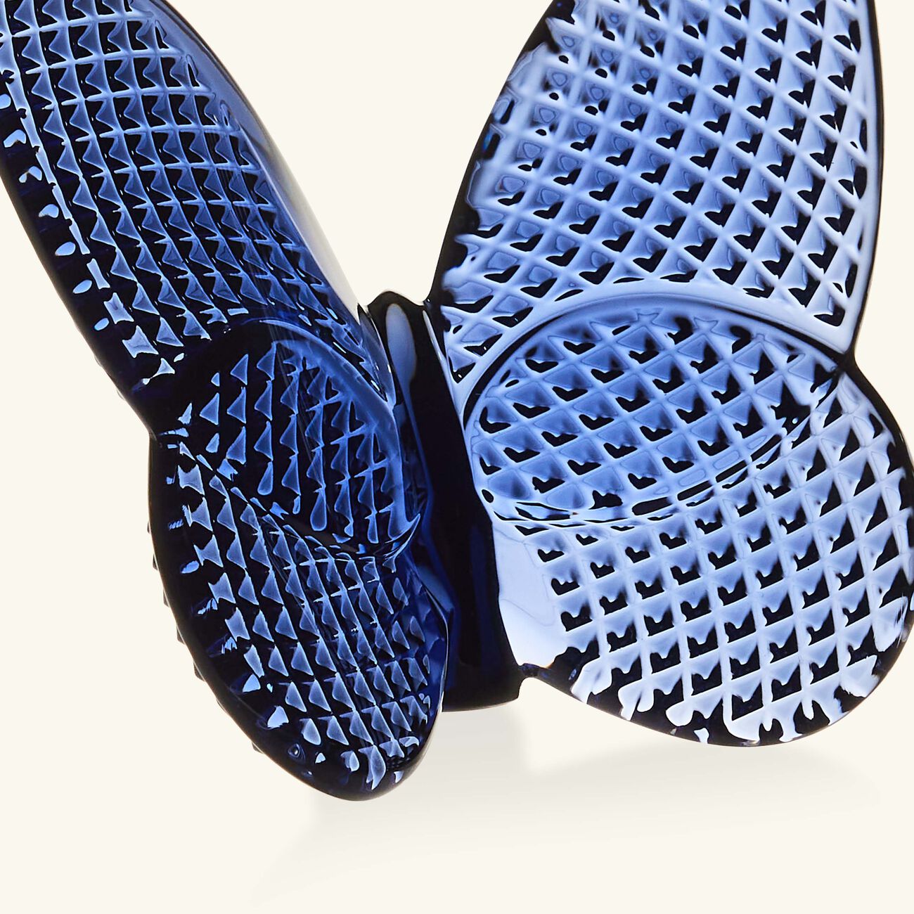 baccarat papillon lucky butterfly diamant figurine mini blue