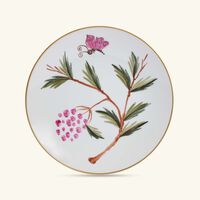 marie daage jardins de shalimar dessert plate round pink 21cm
