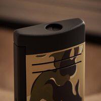 st dupont maxijet lighter camo khaki