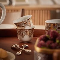 silsal tamrah by razan alazzouni luna arabic coffee cup gold set of 2