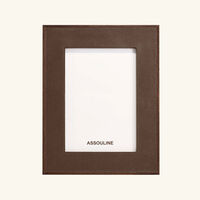 Heritage Picture Frame Brown assouline heritage picture frame brown