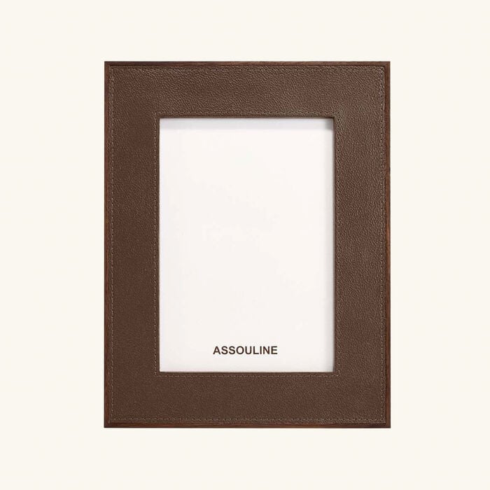 Heritage Picture Frame Brown assouline heritage picture frame brown