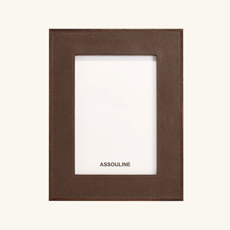 Heritage Picture Frame Brown assouline heritage picture frame brown