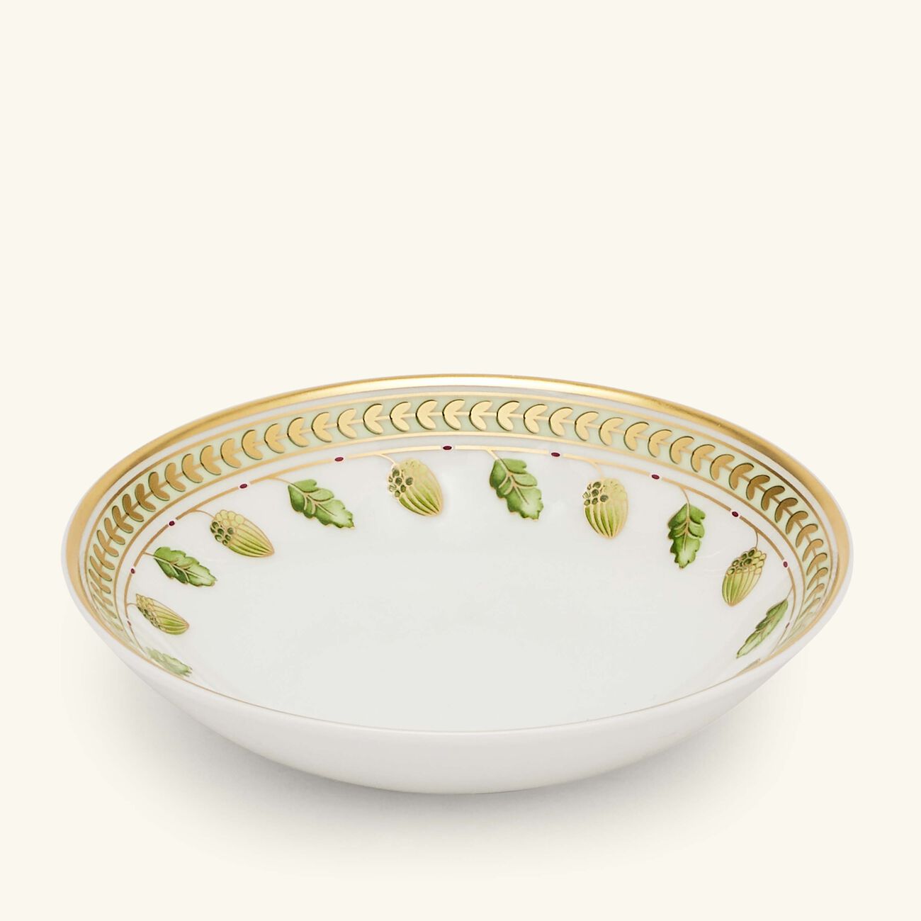 bernardaud phoebe serving bowl green 10cm