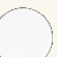 bernardaud maille platine serving platter round white 32cm