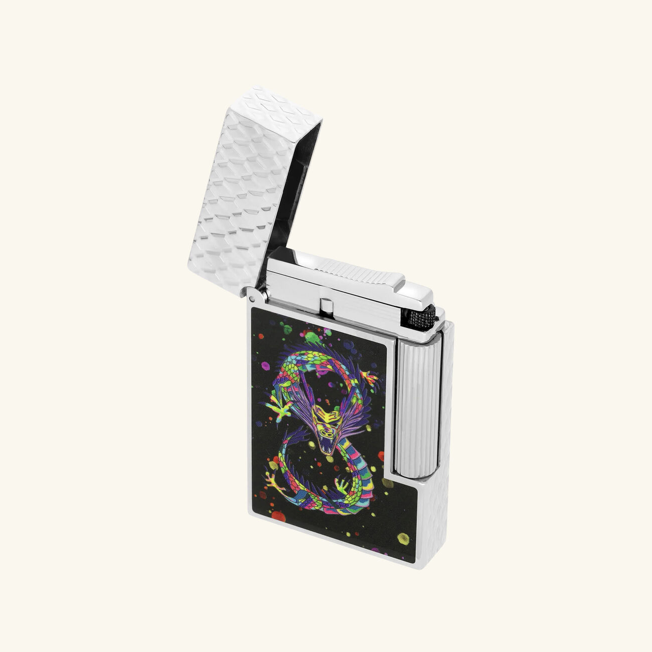 Ligne 2 Dragon Lighter Black st dupont ligne 2 dragon lighter black