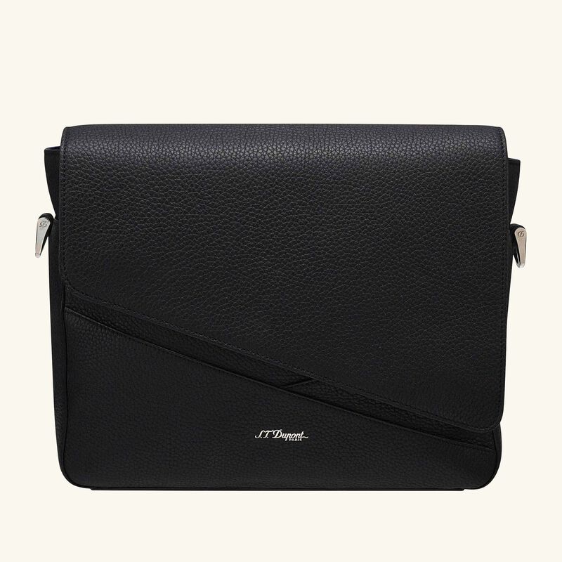 st dupont neo capsule messenger bag black