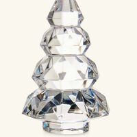 baccarat no l louxor tree ornament mini clear