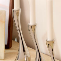 جورج جنسن مجموعة حامل الشموع كوبرا من ثلاث قطع