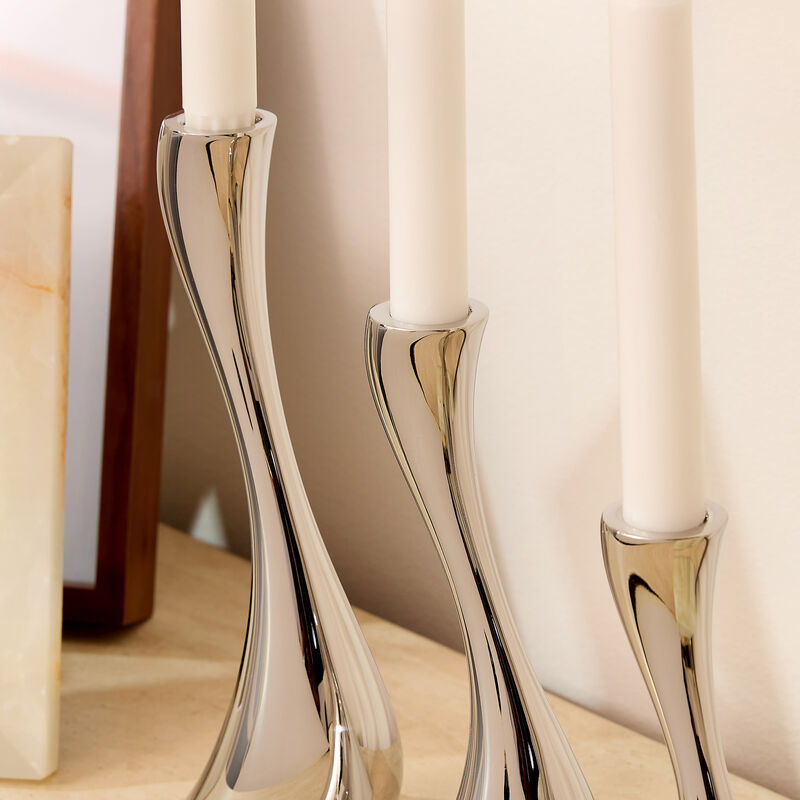 جورج جنسن مجموعة حامل الشموع كوبرا من ثلاث قطع