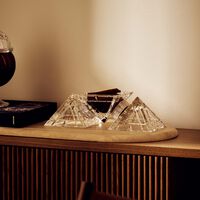 Crystal Pyramidion Centerpiece Small Clear mario cioni c crystal pyramidion centerpiece small clear