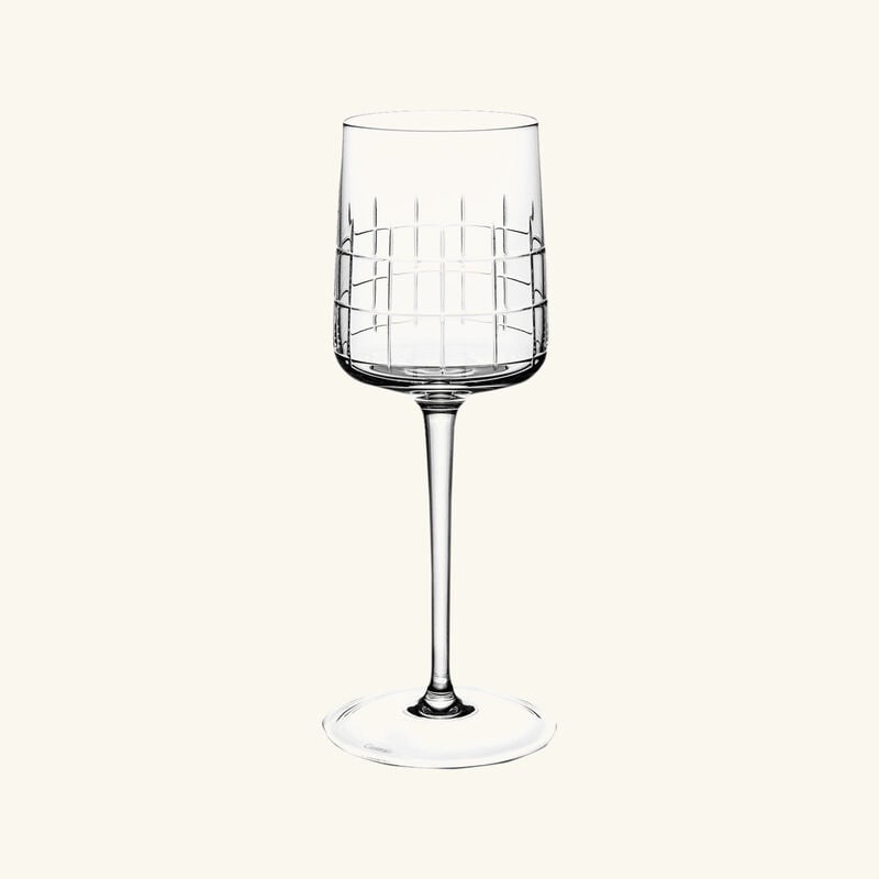 Graphik Wine Glass Clear christofle graphik wine glass clear