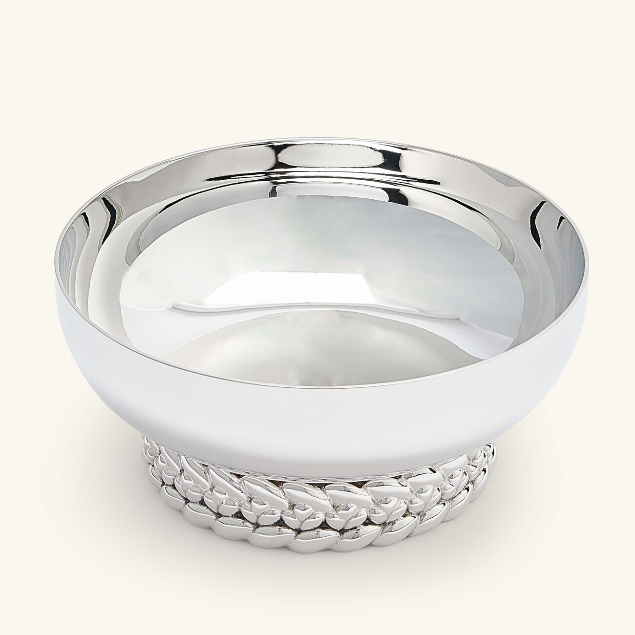 Babylone Serving Bowl Small Silver Plated christofle babylone serving bowl small silver plated