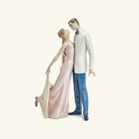 Happy Anniversary Couple Sculpture Medium Grey lladro happy anniversary couple sculpture medium grey