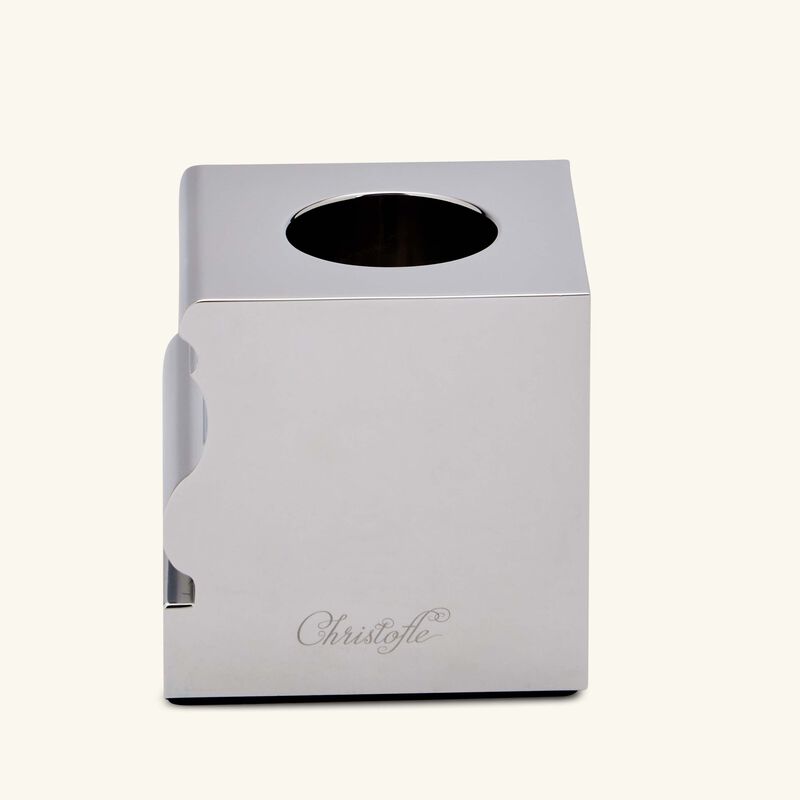 كريستوفل حامل الشموع بيرسبيكتفز من الكروم بالحجم الصغير دون شمعة