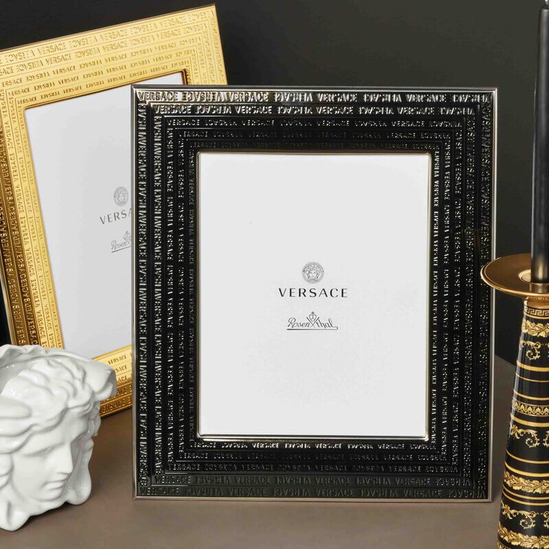 Versace Picture Frame Black 20x25cm | Tanagra UAE