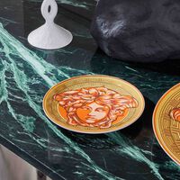 Medusa Amplified Orange Coin Bread & Butter Plate Round Orange 17cm versace medusa amplified orange coin bread butter plate round orange 17cm