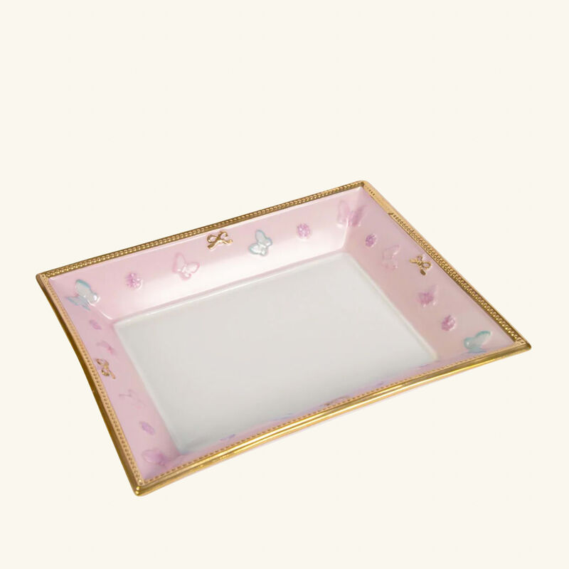 villari butterfly trinket tray rectangular