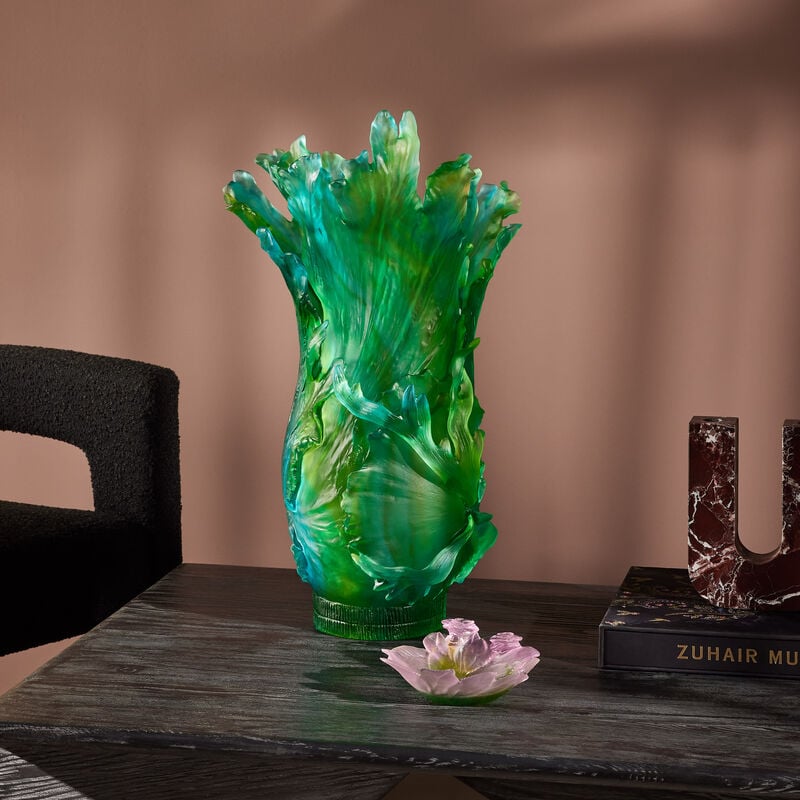 Magnum Borneo Vase Extra Large Green daum magnum borneo vase extra large green
