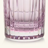 baccarat harmonie drinking glass pink set of 2