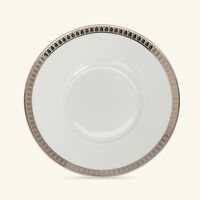 christofle malmaison tea cup   saucer silver