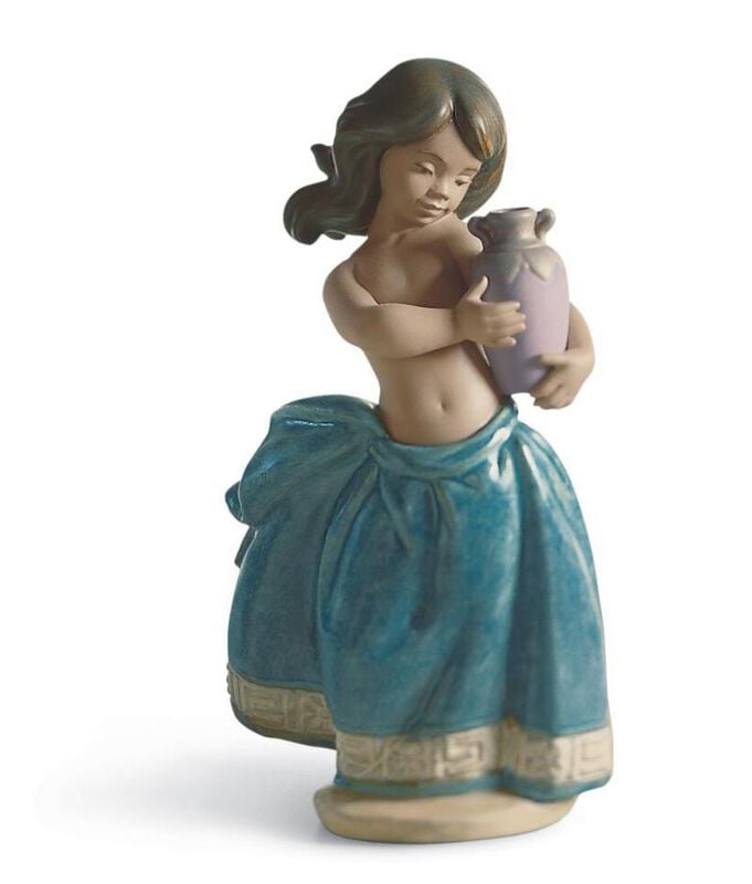Little Peasant Girl Figurine, large