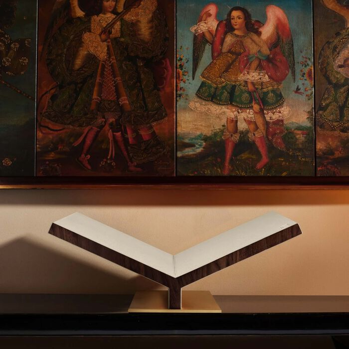 Collector Ultimate Bookstand Stone assouline collector ultimate bookstand stone
