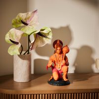 Hanuman Sculpture Medium Orange lladro hanuman sculpture medium orange
