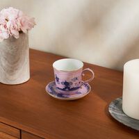 جينوري 1735 صحن الشاي أورينتي إيتاليانو أزاليا وردي