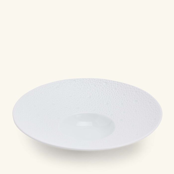 Ecume Coupe Plate White bernardaud ecume coupe plate white