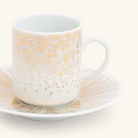 silsal tamrah dates spread top cup   saucer gold set of 2