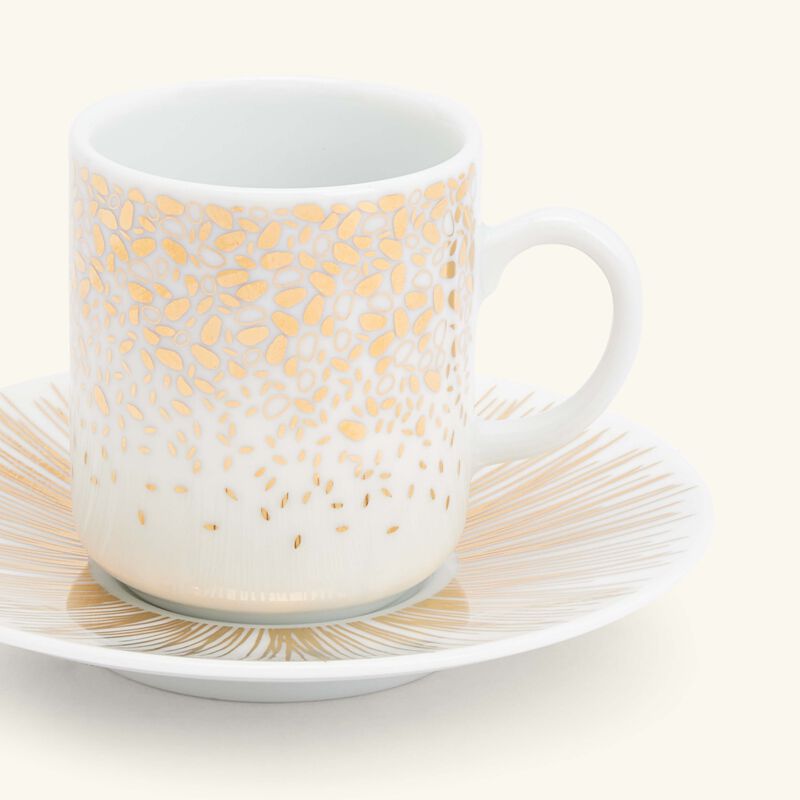 silsal tamrah dates spread top cup   saucer gold set of 2