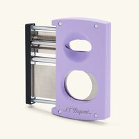 Double Blade Cigar Cutter Lilac st dupont double blade cigar cutter lilac