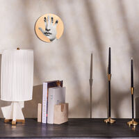 fornasetti tema e variazioni no 15 wall plate gold