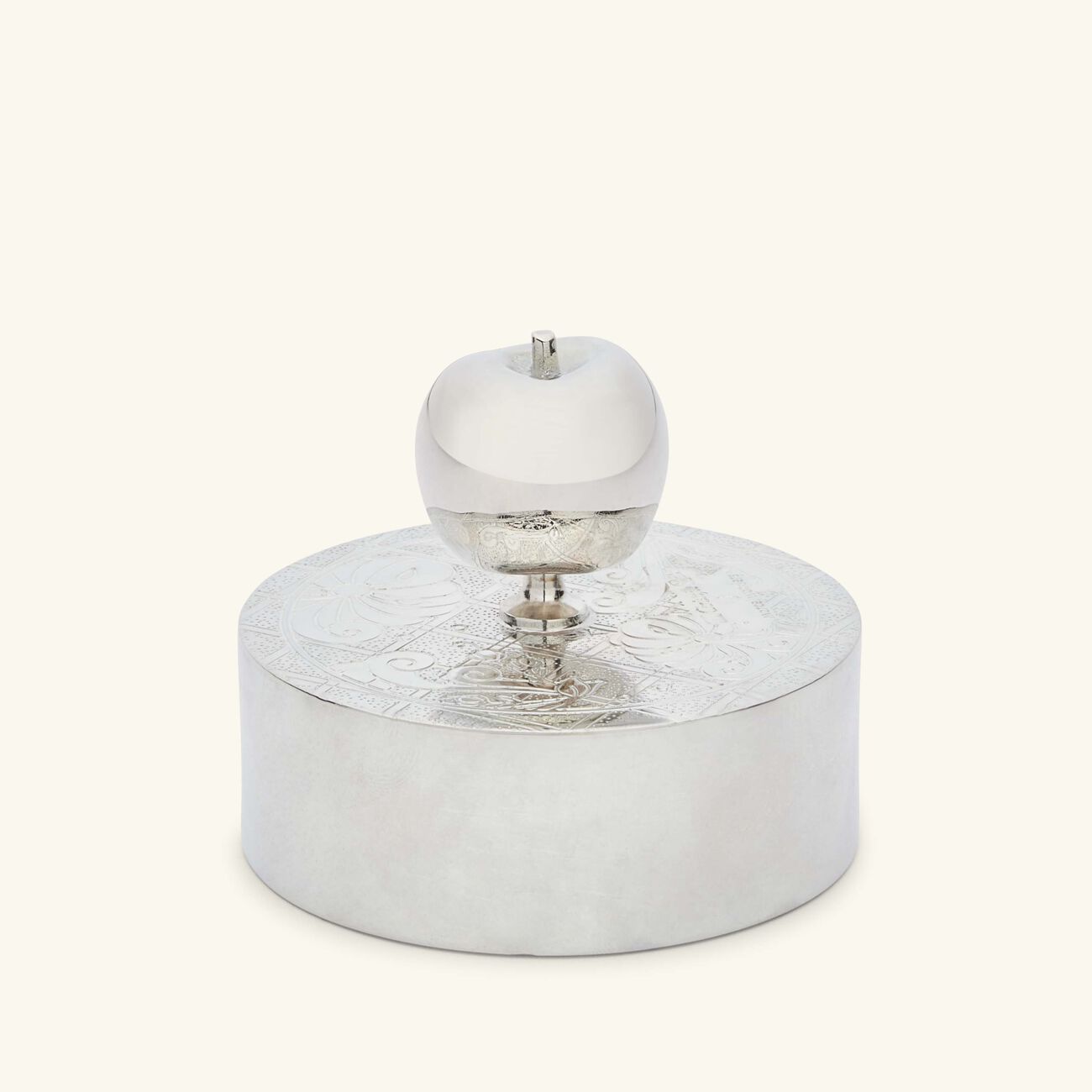 christofle jardin d eden paperweight silver plated